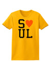 Matching Soulmate Design - Soul - Pink Womens T-Shirt by TooLoud-Womens T-Shirt-TooLoud-Gold-X-Small-Davson Sales