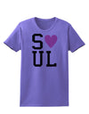 Matching Soulmate Design - Soul - Pink Womens T-Shirt by TooLoud-Womens T-Shirt-TooLoud-Violet-X-Small-Davson Sales