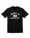 Mathletic Department Adult Dark T-Shirt by TooLoud-Mens T-Shirt-TooLoud-Black-Small-Davson Sales