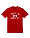 Mathletic Department Adult Dark T-Shirt by TooLoud-Mens T-Shirt-TooLoud-Red-Small-Davson Sales