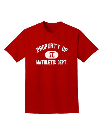 Mathletic Department Adult Dark T-Shirt by TooLoud-Mens T-Shirt-TooLoud-Red-Small-Davson Sales