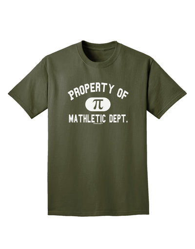 Mathletic Department Adult Dark T-Shirt by TooLoud-Mens T-Shirt-TooLoud-Military-Green-Small-Davson Sales