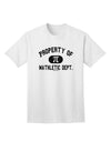 Mathletic Department Adult T-Shirt - A Premium Addition to Your Wardrobe by TooLoud-Mens T-shirts-TooLoud-White-Small-Davson Sales