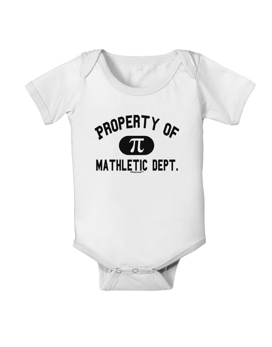 Mathletic Department Baby Romper Bodysuit by TooLoud-Baby Romper-TooLoud-White-06-Months-Davson Sales