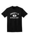 Mathletic Department Distressed Adult Dark T-Shirt by TooLoud-Mens T-Shirt-TooLoud-Black-Small-Davson Sales