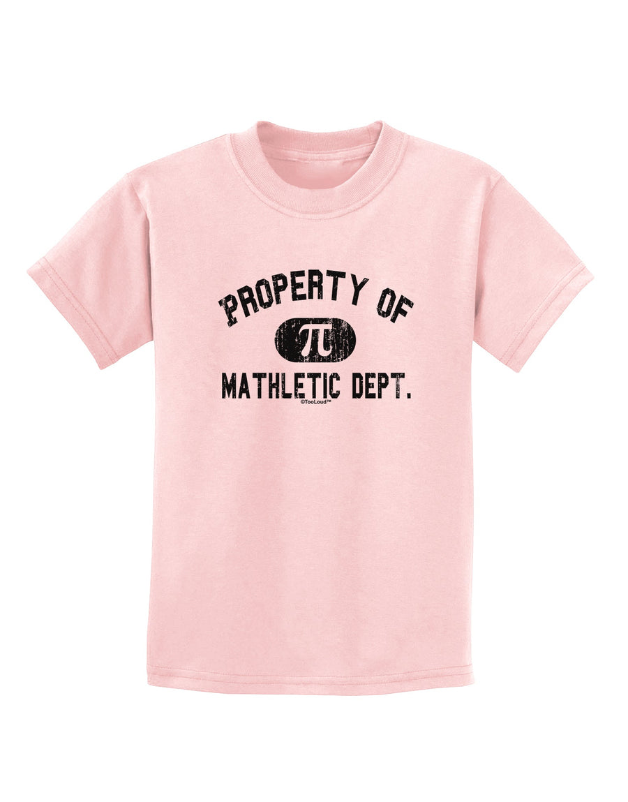 Mathletic Department Distressed Childrens T-Shirt by TooLoud-Childrens T-Shirt-TooLoud-White-X-Small-Davson Sales