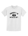 Mathletic Department Distressed Childrens T-Shirt by TooLoud-Childrens T-Shirt-TooLoud-White-X-Small-Davson Sales