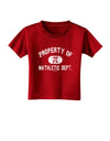 Mathletic Department Distressed Toddler T-Shirt Dark by TooLoud-Toddler T-Shirt-TooLoud-Red-2T-Davson Sales
