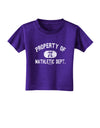 Mathletic Department Distressed Toddler T-Shirt Dark by TooLoud-Toddler T-Shirt-TooLoud-Purple-2T-Davson Sales