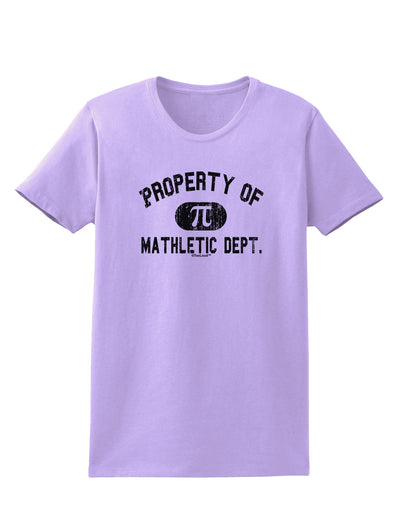 Mathletic Department Distressed Womens T-Shirt by TooLoud-Womens T-Shirt-TooLoud-Lavender-X-Small-Davson Sales