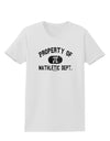 Mathletic Department Distressed Womens T-Shirt by TooLoud-Womens T-Shirt-TooLoud-White-X-Small-Davson Sales