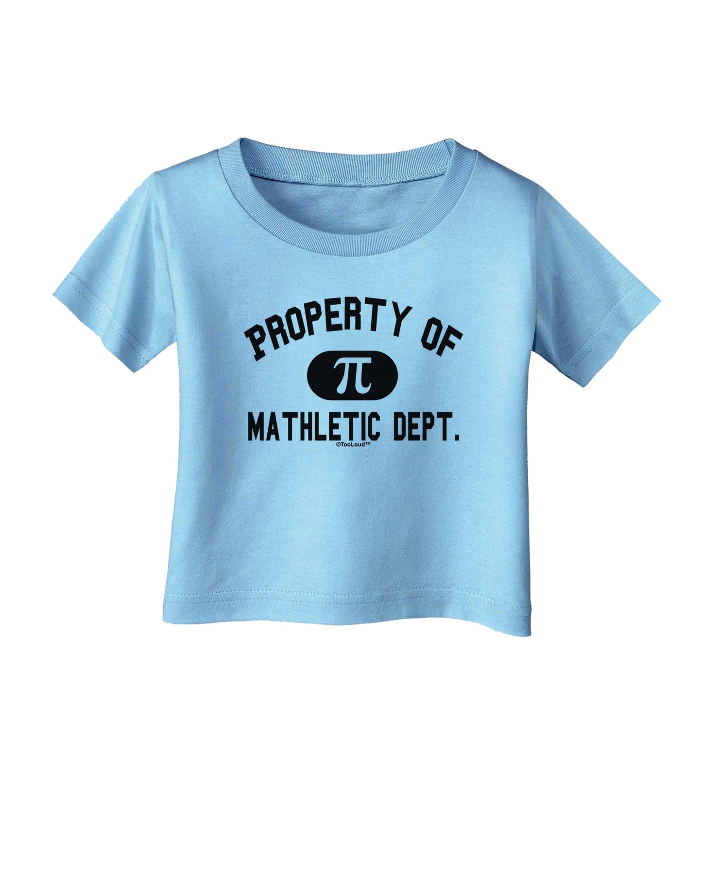 Mathletic Department Infant T-Shirt by TooLoud-Infant T-Shirt-TooLoud-Aquatic-Blue-06-Months-Davson Sales