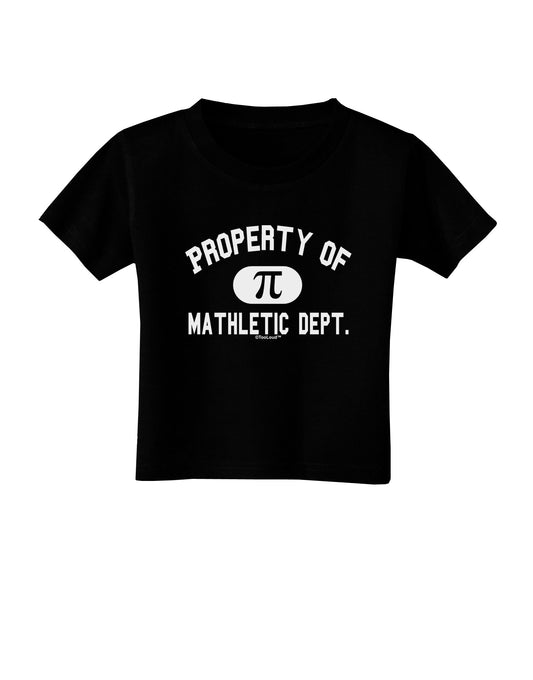 Mathletic Department Toddler T-Shirt Dark by TooLoud-Toddler T-Shirt-TooLoud-Black-2T-Davson Sales