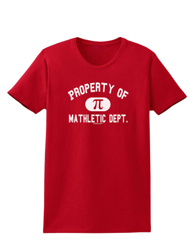 Mathletic Department Womens Dark T-Shirt by TooLoud-Womens T-Shirt-TooLoud-Red-X-Small-Davson Sales