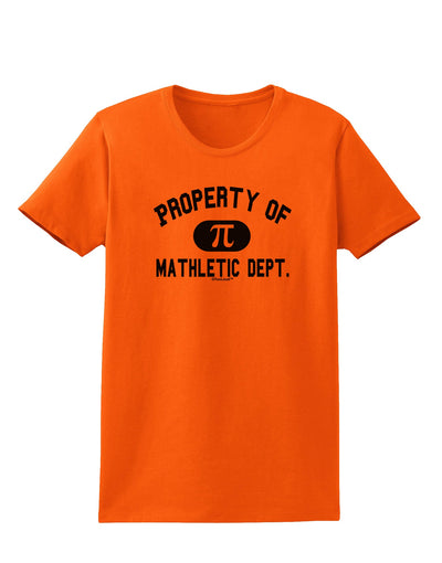 Mathletic Department Womens T-Shirt by TooLoud-Womens T-Shirt-TooLoud-Orange-X-Small-Davson Sales