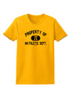 Mathletic Department Womens T-Shirt by TooLoud-Womens T-Shirt-TooLoud-Gold-X-Small-Davson Sales