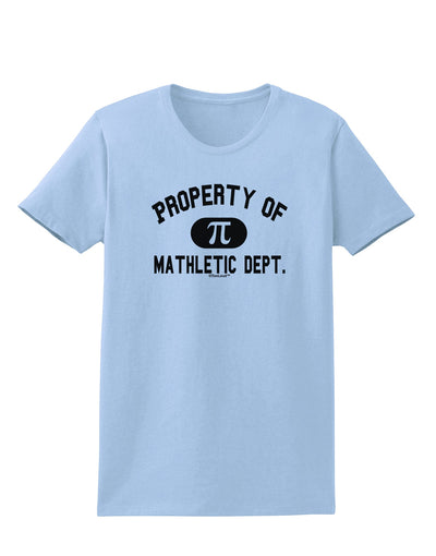 Mathletic Department Womens T-Shirt by TooLoud-Womens T-Shirt-TooLoud-Light-Blue-X-Small-Davson Sales