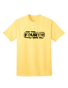 May The Fourth Be With You Adult T-Shirt-unisex t-shirt-TooLoud-Yellow-Small-Davson Sales