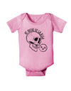 Me Muero De La Risa Skull Baby Romper Bodysuit-Baby Romper-TooLoud-Pink-06-Months-Davson Sales