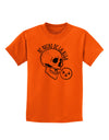 Me Muero De La Risa Skull Childrens T-Shirt-Childrens T-Shirt-TooLoud-Orange-X-Small-Davson Sales