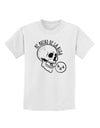 Me Muero De La Risa Skull Childrens T-Shirt-Childrens T-Shirt-TooLoud-White-X-Small-Davson Sales