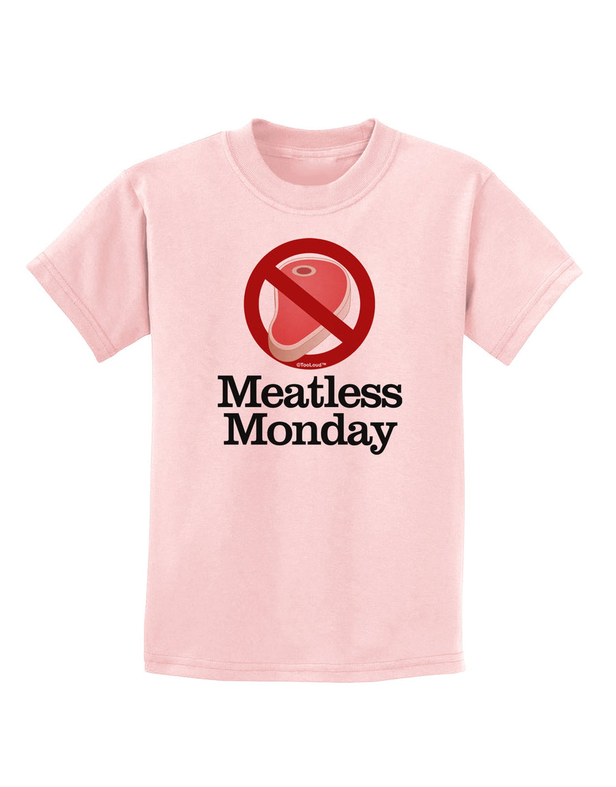 Meatless Monday Childrens T-Shirt by TooLoud-Childrens T-Shirt-TooLoud-White-X-Small-Davson Sales