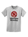 Meatless Monday Childrens T-Shirt by TooLoud-Childrens T-Shirt-TooLoud-AshGray-X-Small-Davson Sales