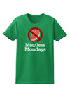 Meatless Mondays Womens Dark T-Shirt by TooLoud-Womens T-Shirt-TooLoud-Kelly-Green-X-Small-Davson Sales