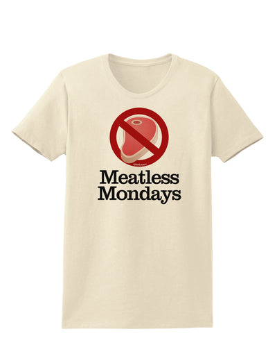 Meatless Mondays Womens T-Shirt by TooLoud-Womens T-Shirt-TooLoud-Natural-X-Small-Davson Sales