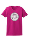 Medusa Head Coin - Greek Mythology Womens Dark T-Shirt by TooLoud-Womens T-Shirt-TooLoud-Hot-Pink-Small-Davson Sales