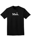 Meh Adult Dark T-Shirt-Mens T-Shirt-TooLoud-Black-Small-Davson Sales