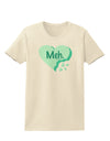 Meh Candy Heart Green - Valentines Day Womens T-Shirt by TooLoud-Womens T-Shirt-TooLoud-Natural-X-Small-Davson Sales