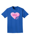 Meh Candy Heart - Valentines Day Adult Dark T-Shirt by TooLoud-Mens T-Shirt-TooLoud-Royal-Blue-Small-Davson Sales