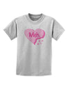 Meh Candy Heart - Valentines Day Childrens T-Shirt by TooLoud-Childrens T-Shirt-TooLoud-AshGray-X-Small-Davson Sales