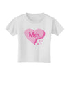 Meh Candy Heart - Valentines Day Toddler T-Shirt by TooLoud-Toddler T-Shirt-TooLoud-White-2T-Davson Sales