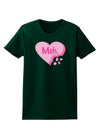 Meh Candy Heart - Valentines Day Womens Dark T-Shirt by TooLoud-Womens T-Shirt-TooLoud-Forest-Green-Small-Davson Sales