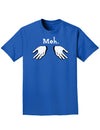 Meh with Hands Adult Dark T-Shirt-Mens T-Shirt-TooLoud-Royal-Blue-Small-Davson Sales