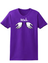 Meh with Hands Womens Dark T-Shirt-TooLoud-Purple-X-Small-Davson Sales