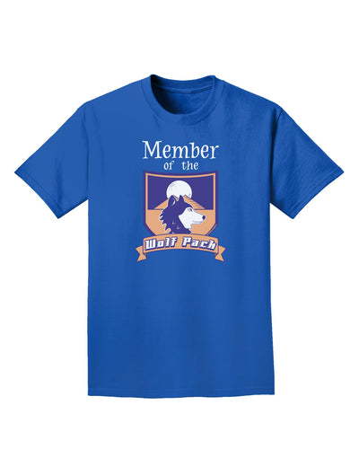 Member of the Wolf Pack Adult Dark T-Shirt-Mens T-Shirt-TooLoud-Royal-Blue-Small-Davson Sales