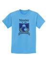 Member of the Wolf Pack Childrens T-Shirt-Childrens T-Shirt-TooLoud-Aquatic-Blue-X-Small-Davson Sales