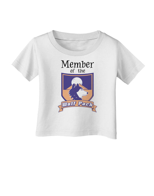 Member of the Wolf Pack Infant T-Shirt-Infant T-Shirt-TooLoud-White-06-Months-Davson Sales