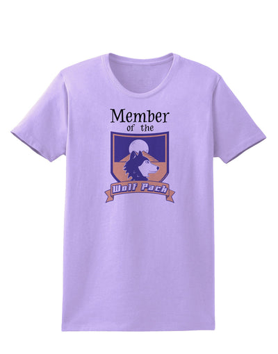 Member of the Wolf Pack Womens T-Shirt-Womens T-Shirt-TooLoud-Lavender-X-Small-Davson Sales