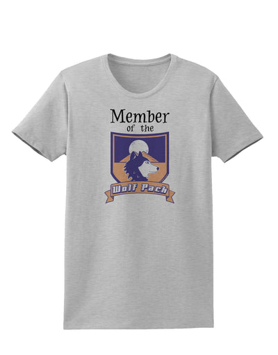 Member of the Wolf Pack Womens T-Shirt-Womens T-Shirt-TooLoud-AshGray-X-Small-Davson Sales