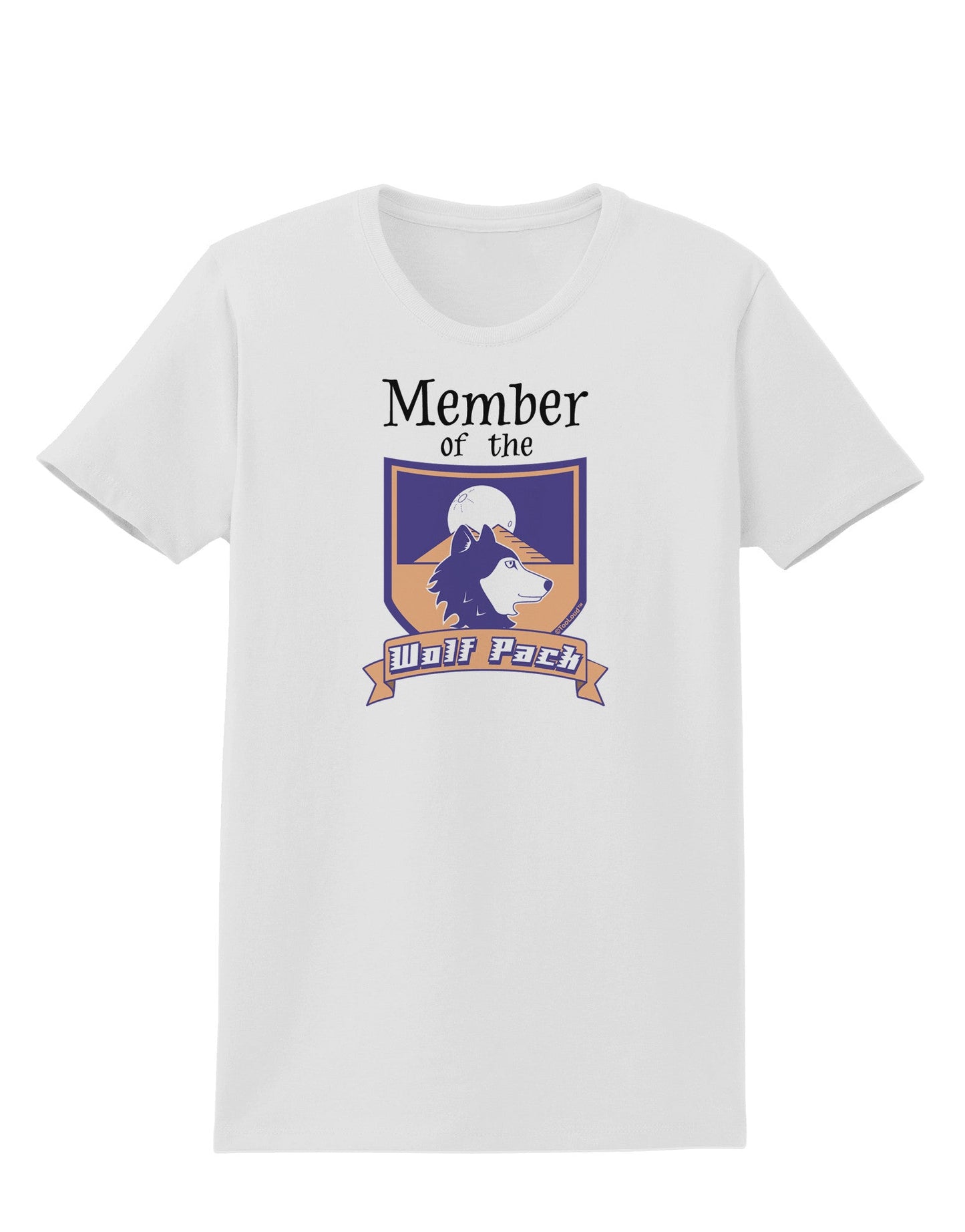 Member of the Wolf Pack Womens T-Shirt-Womens T-Shirt-TooLoud-White-X-Small-Davson Sales