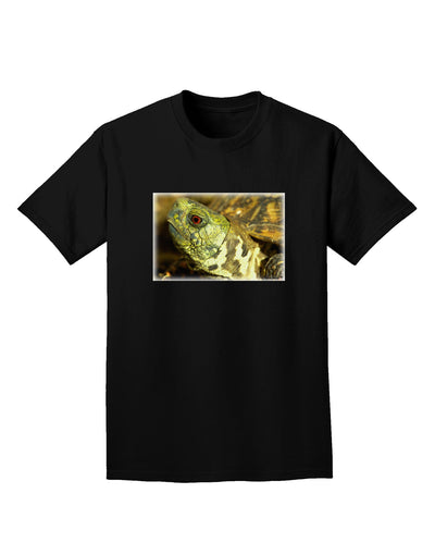 Menacing Turtle Adult Dark T-Shirt-Mens T-Shirt-TooLoud-Black-Small-Davson Sales