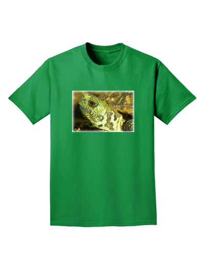 Menacing Turtle Adult Dark T-Shirt-Mens T-Shirt-TooLoud-Kelly-Green-Small-Davson Sales