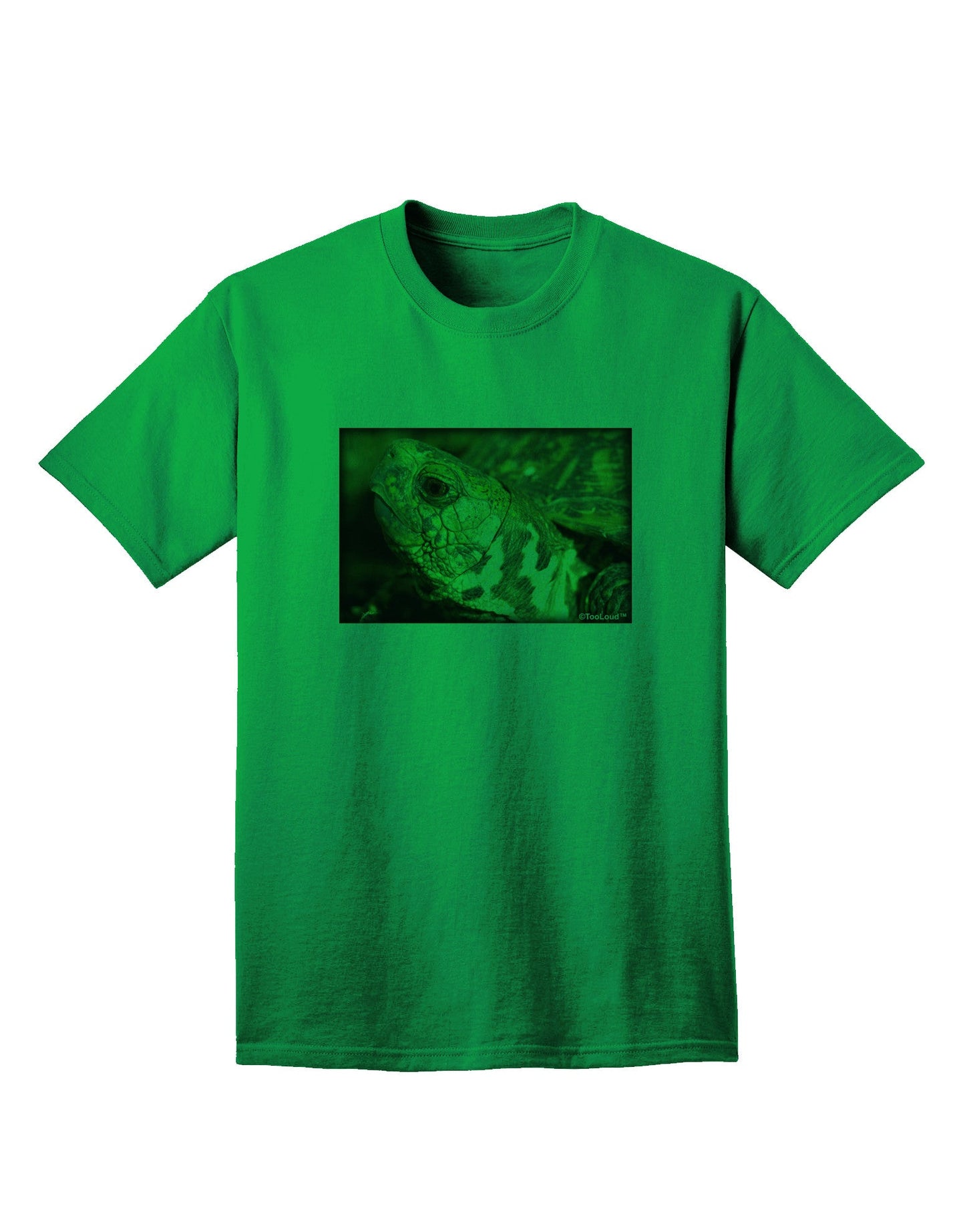 Menacing Turtle Adult T-Shirt: Premium Quality for the Modern Trendsetter-Mens T-shirts-TooLoud-Kelly-Green-Small-Davson Sales