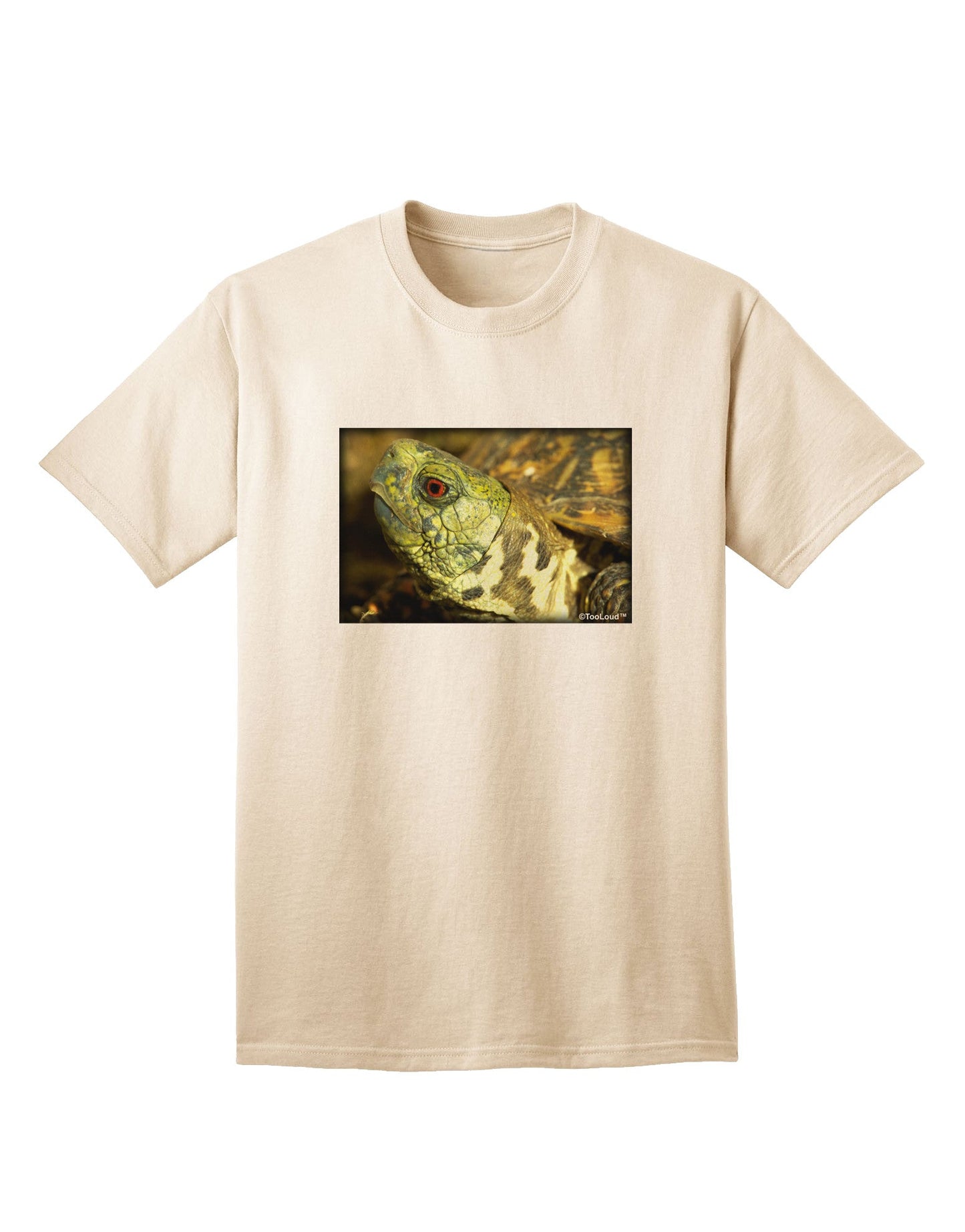 Menacing Turtle Adult T-Shirt: Premium Quality for the Modern Trendsetter-Mens T-shirts-TooLoud-Natural-Small-Davson Sales