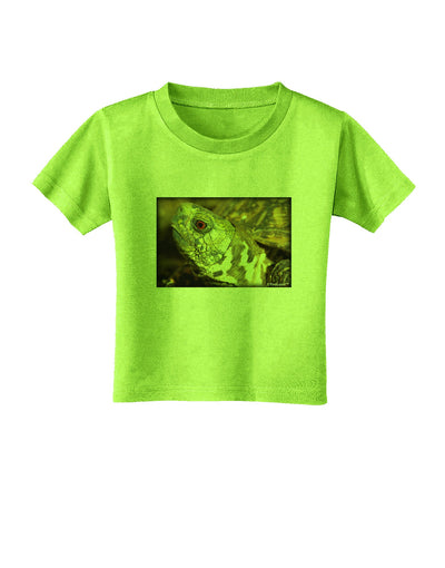 Menacing Turtle Toddler T-Shirt-Toddler T-Shirt-TooLoud-Lime-Green-2T-Davson Sales