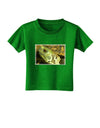 Menacing Turtle Toddler T-Shirt Dark-Toddler T-Shirt-TooLoud-Clover-Green-2T-Davson Sales